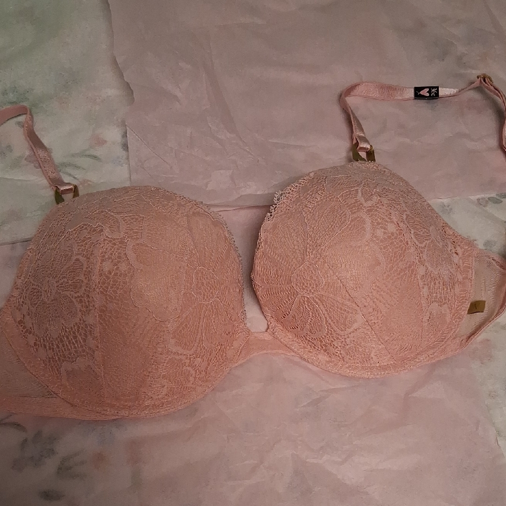 Victoria's Secret Blush Lace Bra